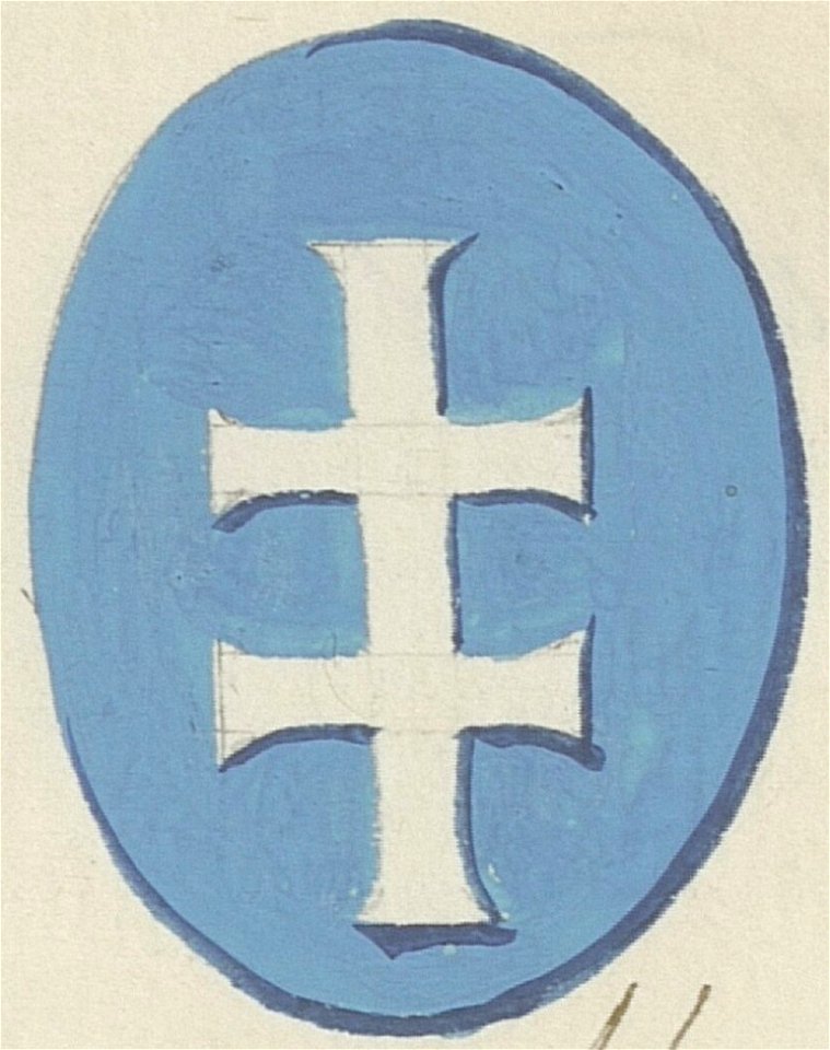 Double Cross of the Jagiellonian dynasty, painted in 1875 (2)