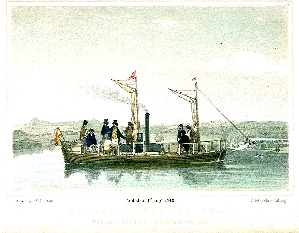 Double Pleasure Boat. Millar. Taylor. Symington 1788 RMG PU6629
