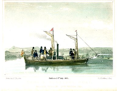 Double Pleasure Boat. Millar. Taylor. Symington 1788 RMG PU6629
