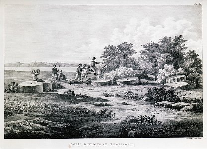 Doric building at Thoricos - Dodwell Edward - 1834