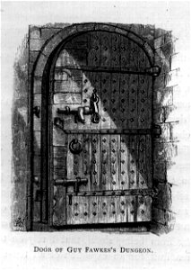 Door of Guy Fawkes's Dungeon - Memorials of the Tower of London