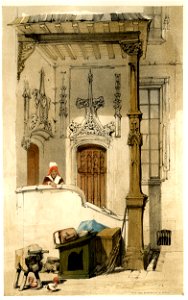 Doorway of Hotel, Rue des Marmousets, Paris (BM 1870,0813.201)