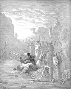 041.Moses Strikes the Rock at Horeb