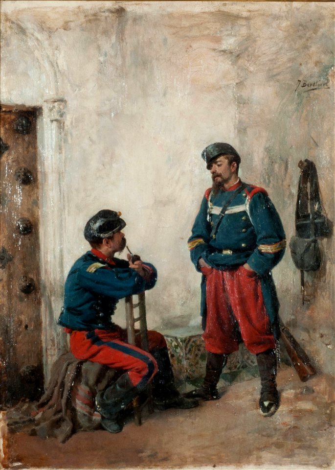 Dos soldados - José Benlliure