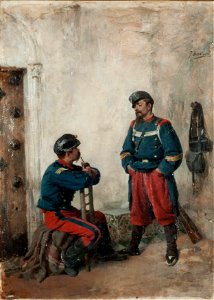 Dos soldados - José Benlliure