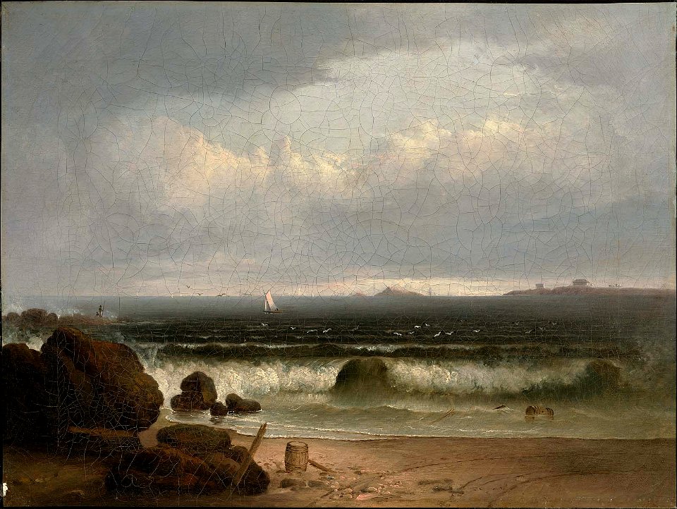Thomas Doughty - Beach Scene with Rocks II - 64.426 - Museum of Fine Arts