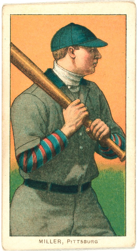 Dots Miller, Pittsburgh Pirates, baseball card portrait LCCN2008676548