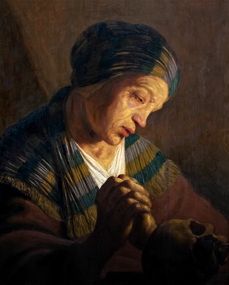 Douai - Musée de la Chartreuse - Marie Madeleine méditant (1625-1631) - Jan Lievens