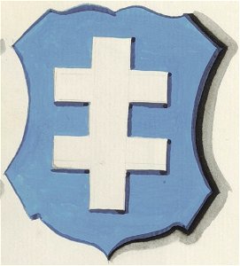 Double Cross of the Jagiellonian dynasty, painted in 1875