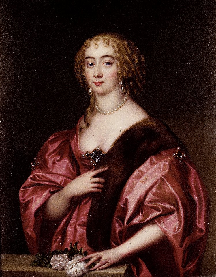 Dorothy Sydney, Countess of Sunderland (1617-1684), by Henry Pierce Bone (1779-1855)