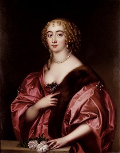 Dorothy Sydney, Countess of Sunderland (1617-1684), by Henry Pierce Bone (1779-1855)