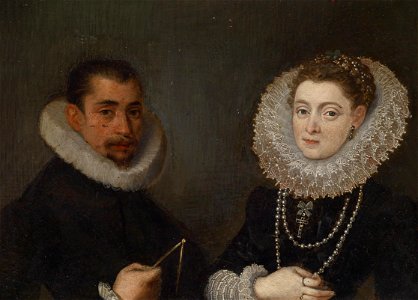 Double portrait (Mantua school 16c)