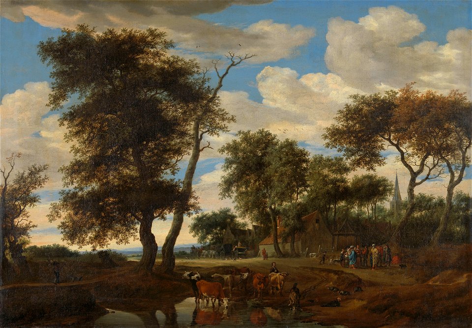 Dorpsgezicht Rijksmuseum SK-A-2571
