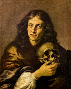 Douai - Musée de la Chartreuse - Portrait d'homme au crâne - Vincenzo Dandini Inv.1197
