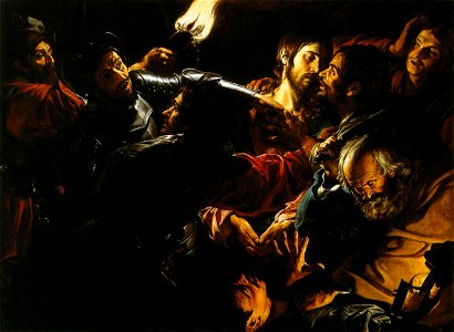 Douffet, Gérard - Taking of Christ with the Malchus Episode - c. 1620
