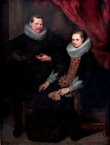 Double portrait of a married couple, by Cornelis de Vos