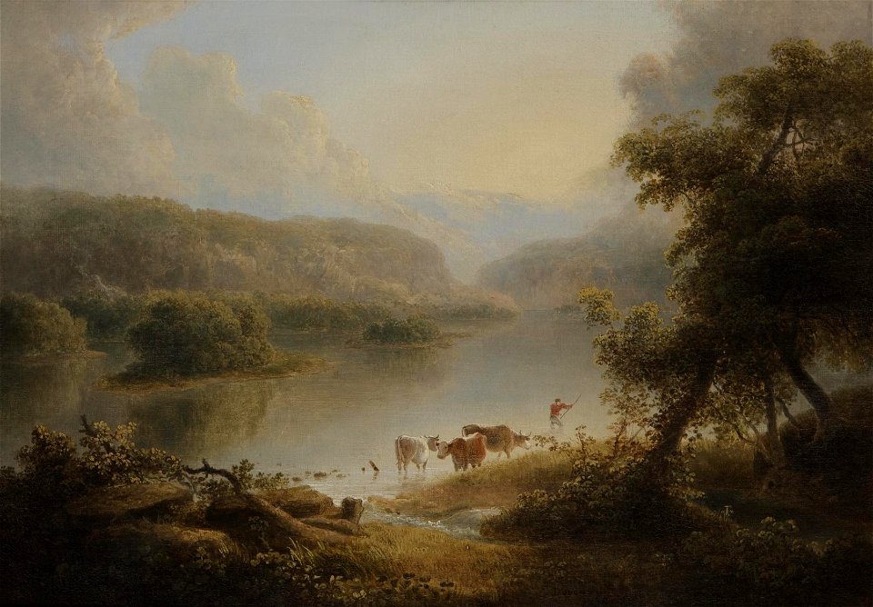 Delaware Water Gap by Thomas Doughty, Museum of the Shenandoah Valley