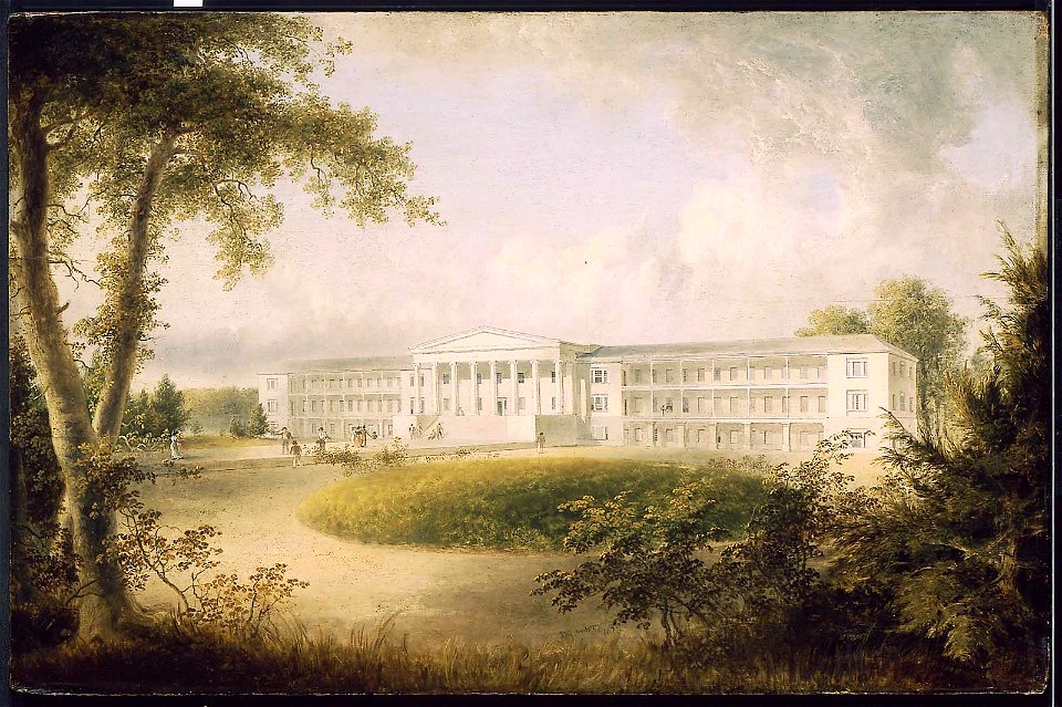 Thomas Doughty - The Naval Home, Gray's Ferry, Philadelphia - 47.1194 - Museum of Fine Arts