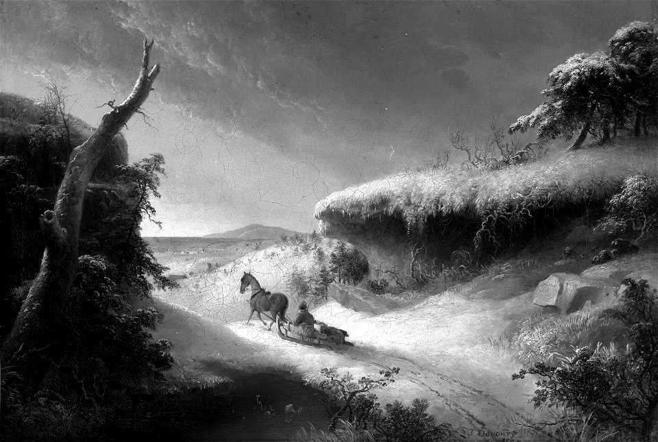 Thomas Doughty - Winter Landscape - 47.1180 - Museum of Fine Arts
