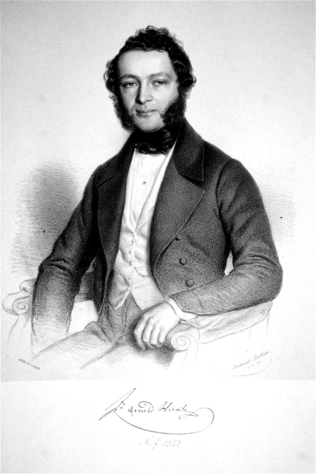 Dr. Arnold Hirsch Litho