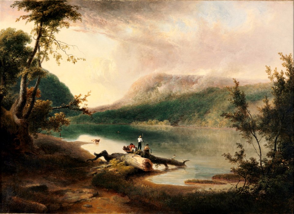 Thomas Doughty, American - Delaware Water Gap - Google Art Project