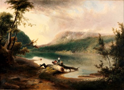 Thomas Doughty, American - Delaware Water Gap - Google Art Project