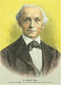 Dr. Eduard Zeller, 1883
