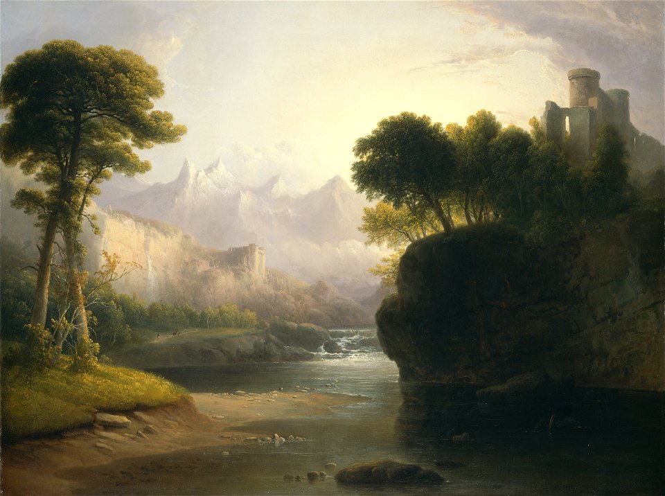 Fanciful Landscape-1834-Thomas Doughty