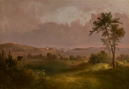 Thomas Doughty - View of Boston Harbor from Dorchester Height - 2015.3.2 - Yale University Art Gallery