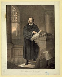 Dr. Martin Luther - The Milwaukee Litho. & Engr. Co. ; original painting by F.W. Wehle, 1882. LCCN00650809