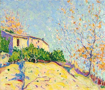 Landscape at Cagnes by Arthur Garfield Dove, c. 1909
