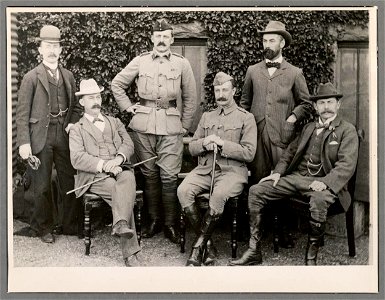 Dr. Samuel Evans, Douglas Foster, Colonel Davies and others, Johannesburg (5349060)