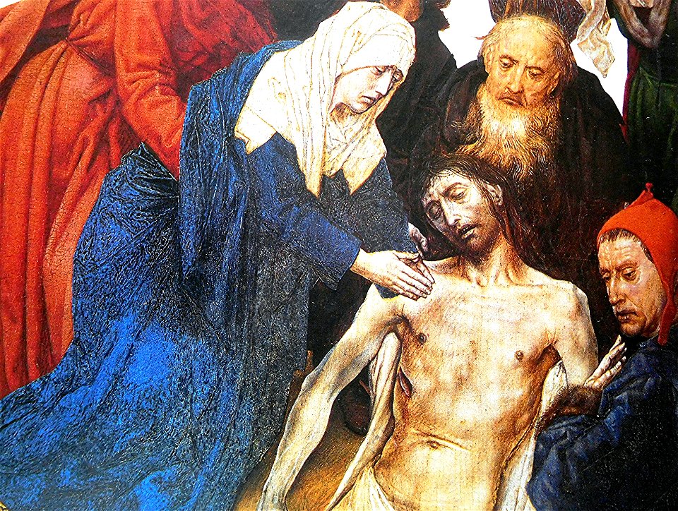 Douleur du Christ, de Van der Goes