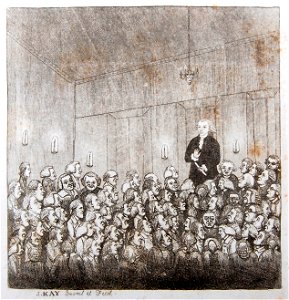 Dr Graham lecturing in Edinburgh (BM 1935,0522.13.7)