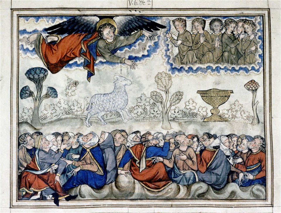 Douce Apocalypse - Bodleian Ms180 - p.055 third angel
