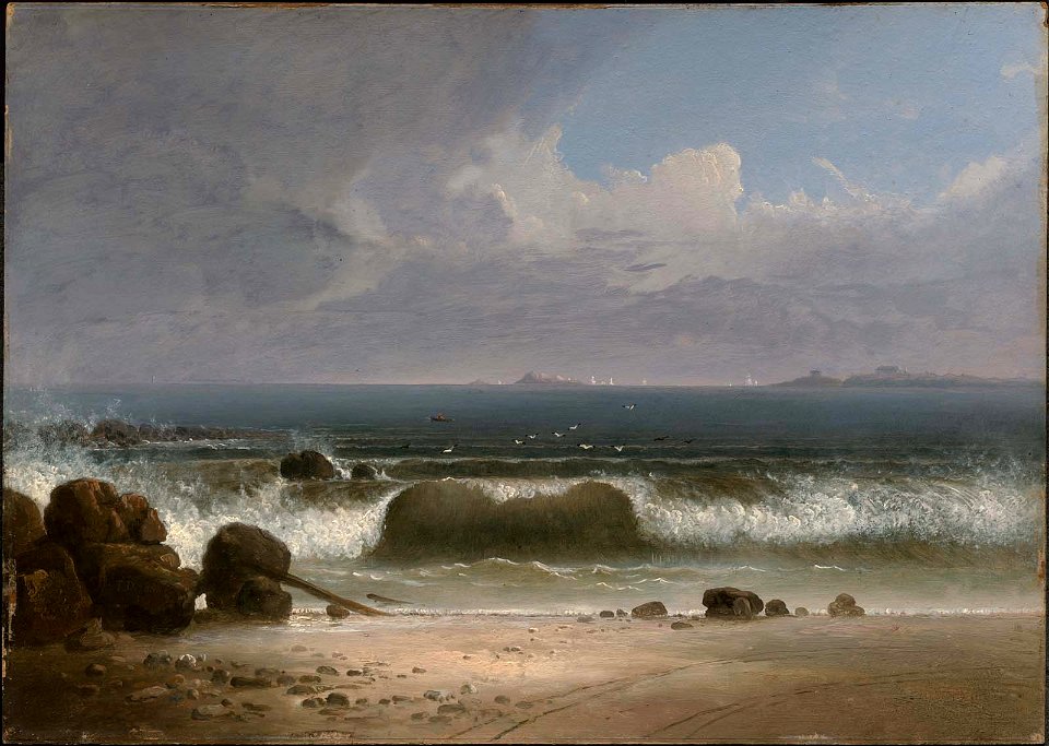 Thomas Doughty - Beach Scene with Rocks I - 64.599 - Museum of Fine Arts