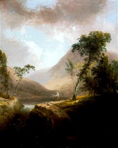 Thomas Doughty - Fishing by a Waterfall - 47.1187 - Museum of Fine Arts