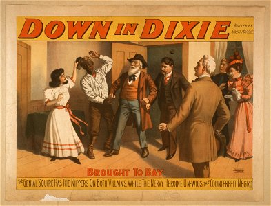 Down in Dixie written by Scott Marble. LCCN2014636221