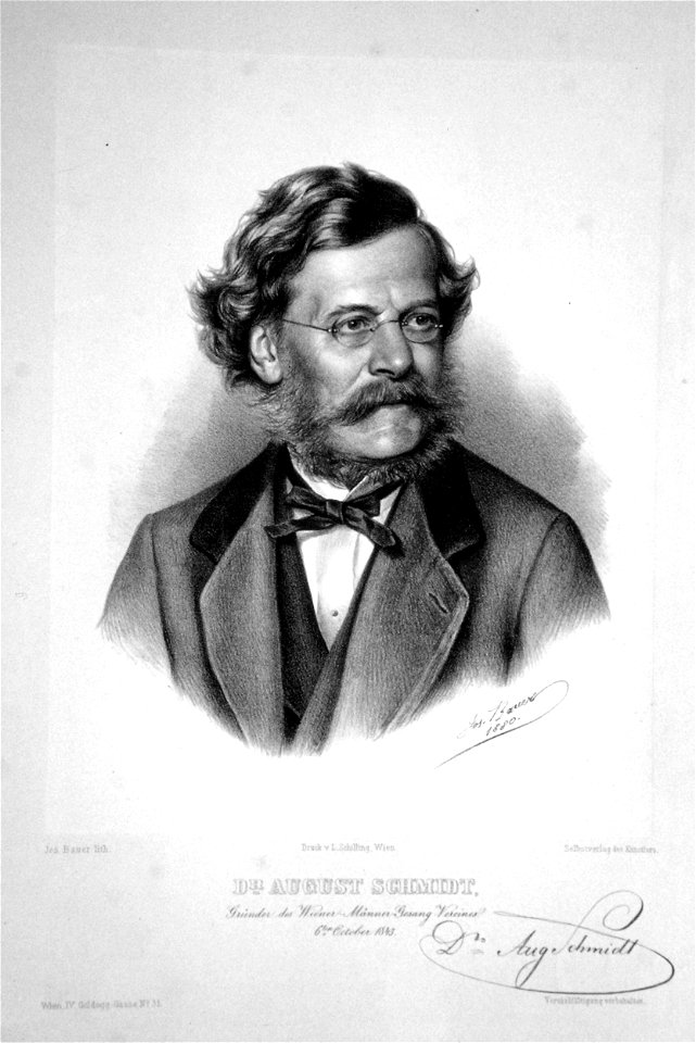Dr. August Schmidt Litho