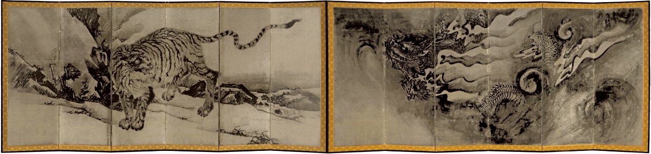 Dragon and Tiger - Google Art Project