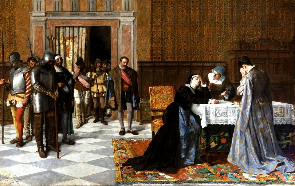 Doña María Pacheco después de Villalar (Museo del Prado)