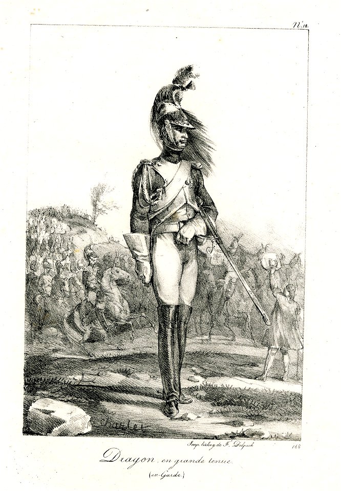 Dragon, en grande tenue (ex-Garde) (BM 1855,0414.86)