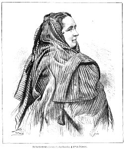 Doña Gertrudis Gómez de Avellaneda, de Perea