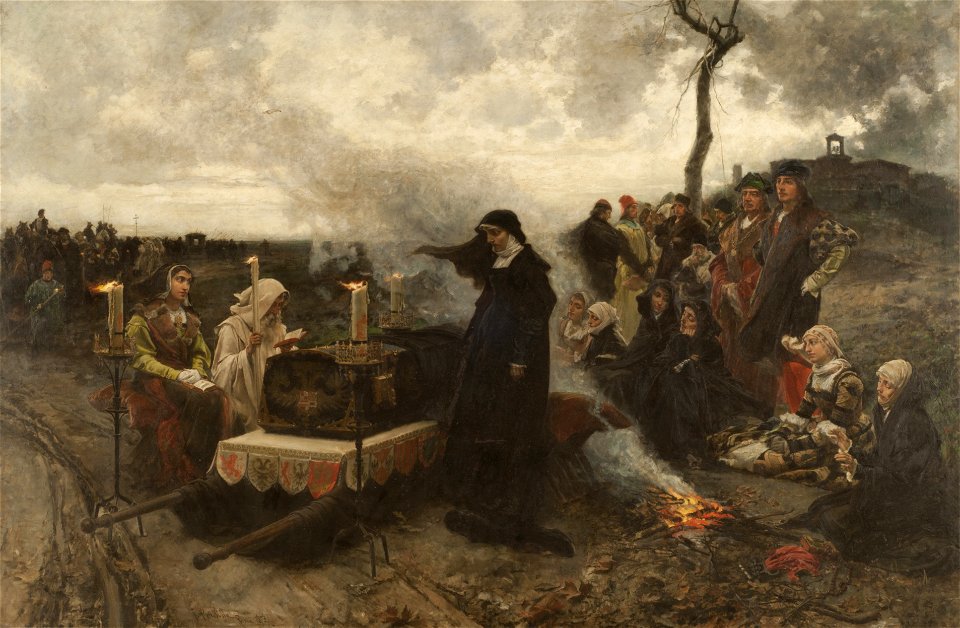 Doña Juana la loca - Francisco Pradilla y Ortiz