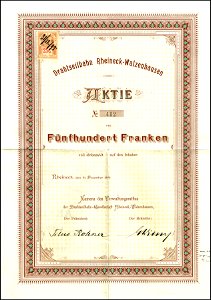 Drahtseilbahn Rheineck-Walzenhausen 1895