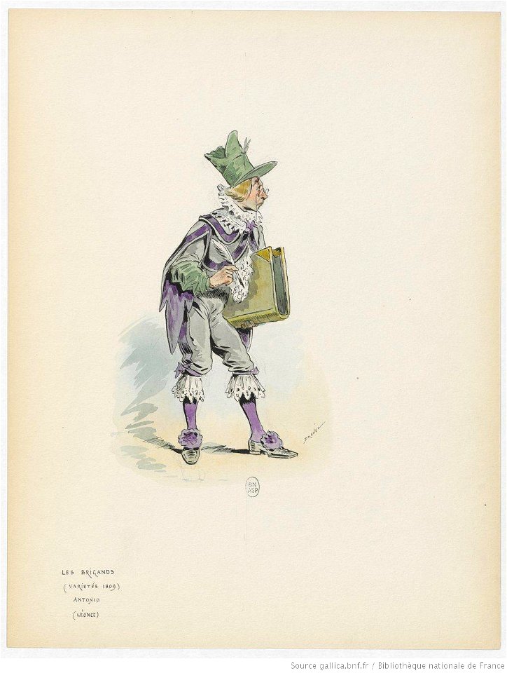 Draner - Les Brigands, Antonio, 1869