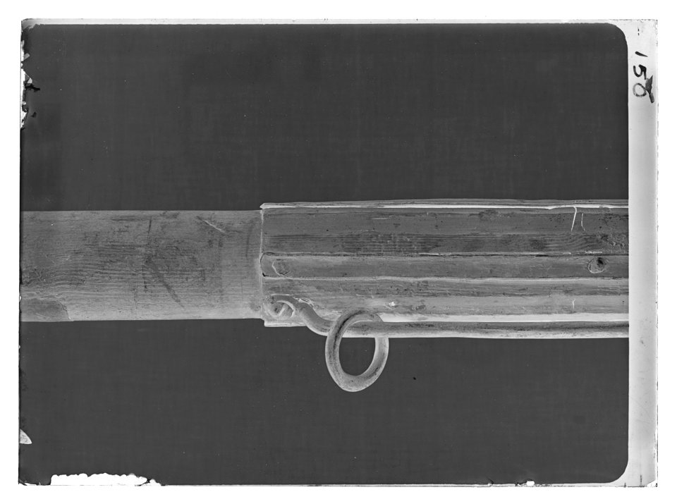 Dragonfana Österbottens vapen - Livrustkammaren - 45565-negative