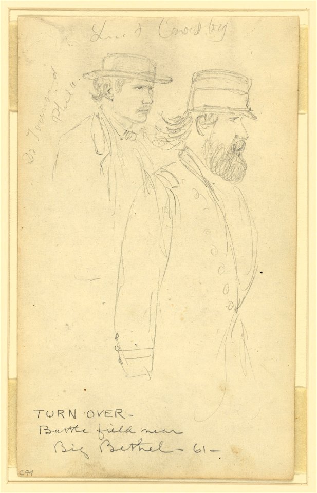 Dr. Townsend, Phila. (and) Lieut Crosby LCCN2004661146