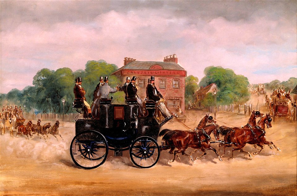 Drags of the Four-in-Hand Club by Samuel Henry Alken