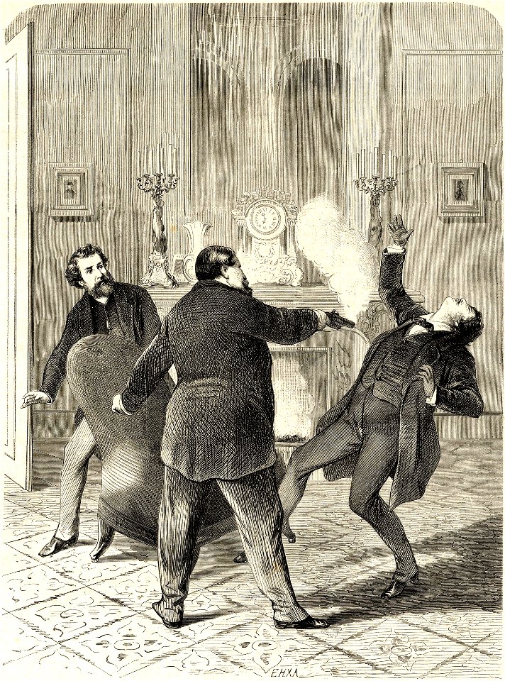 Drame à Auteuil le prince Bonaparte tire sur Victor Noir